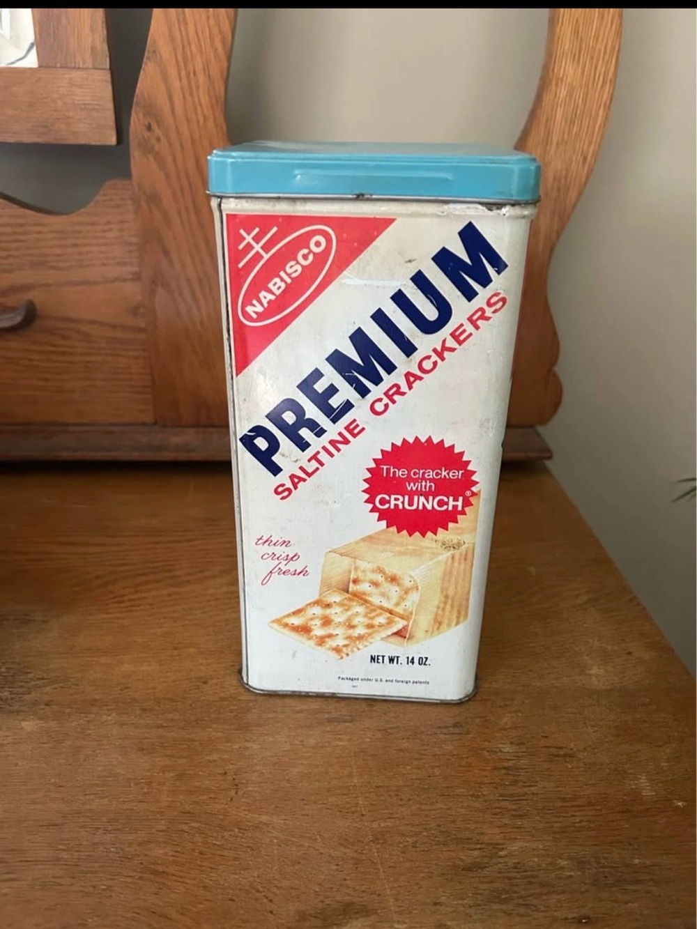 Vintage Nabisco Saltine Crackers Tin